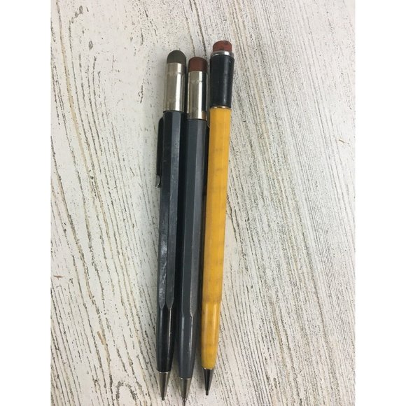 Vintage Lot of 3 Mechanical Pencils Scripto Wearever Long Lead Thinline 49 Twist - Picture 15 of 16